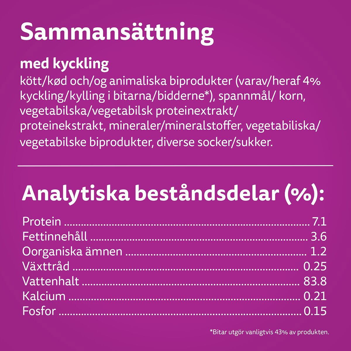Whiskas chicken gravy 400g