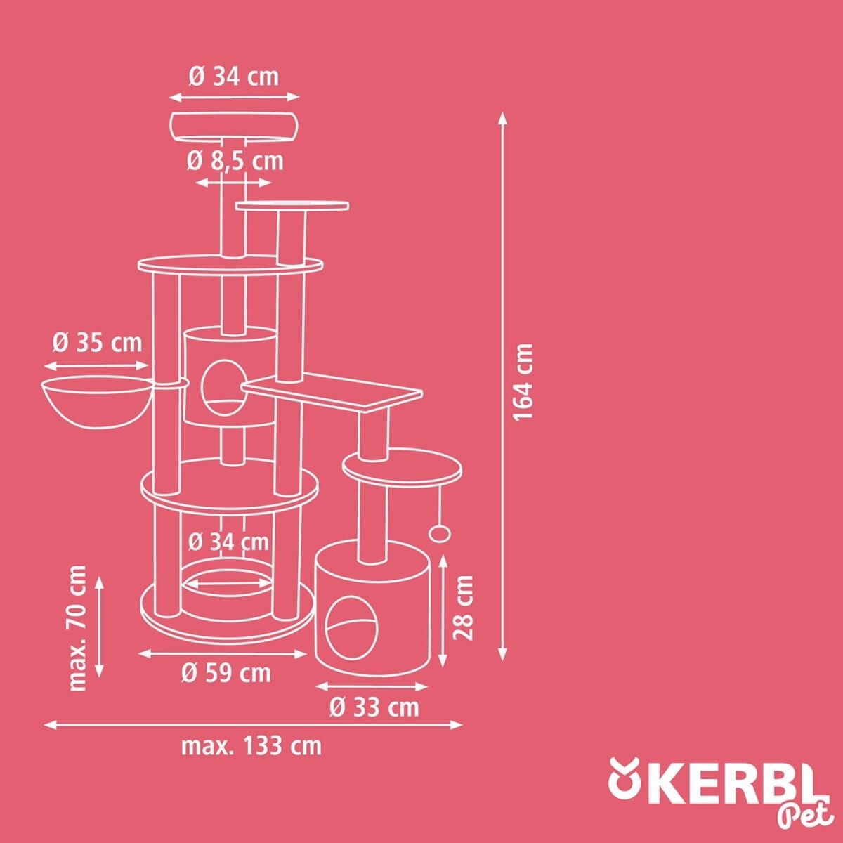 Kerbl cat tree Annika