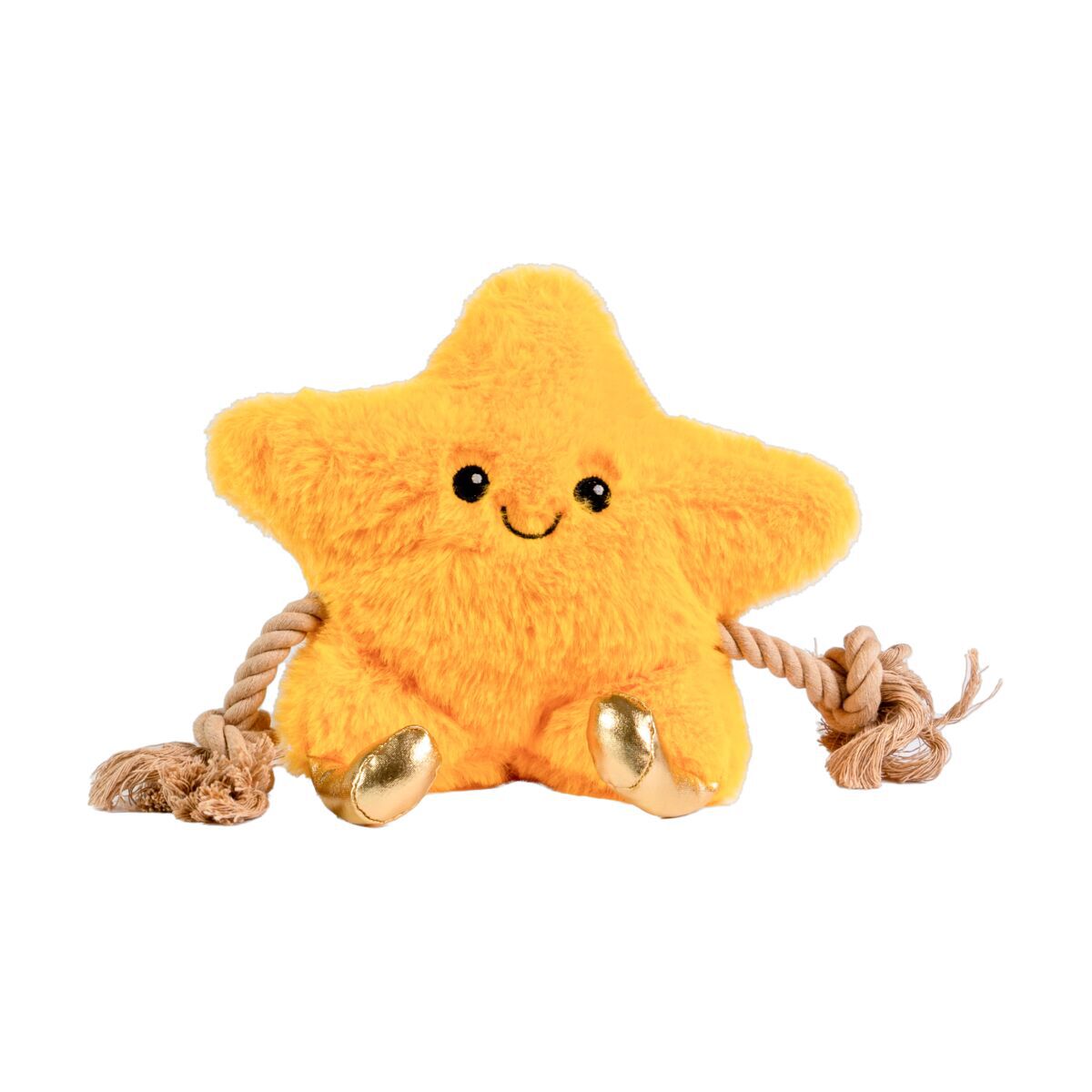 Little&Bigger Xmas Stories Mjuk Stjärna med Rep Hundleksak 18 cm