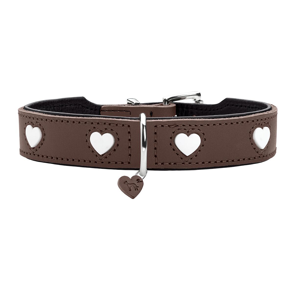 Hunter Collar Love Brown