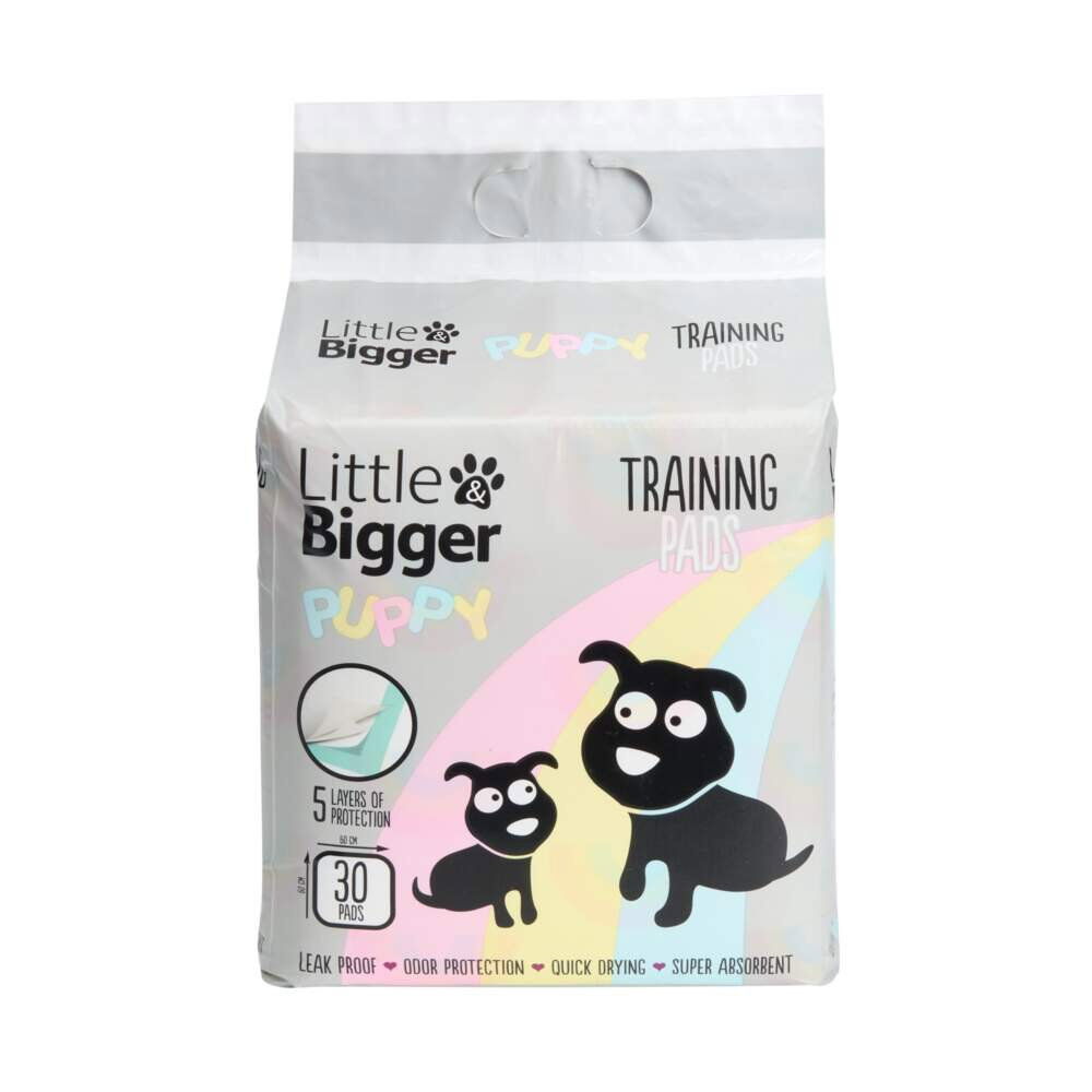 Little&Bigger Puppy Basics Training pads 30pcs 60x60cm
