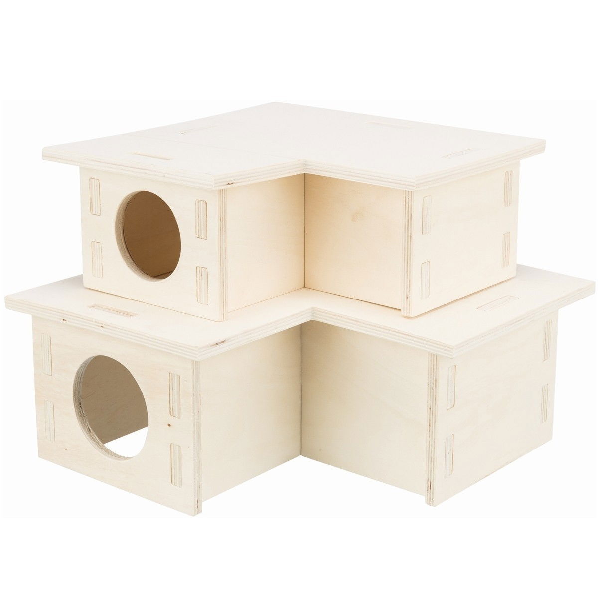 Trixie 3-kammioinen kulmamökki 