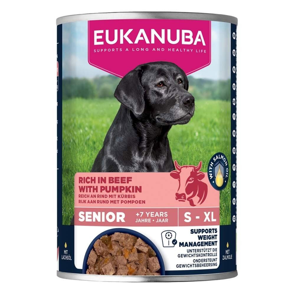 Eukanuba Dog Wet Senior Beef with Pumpkin 400g