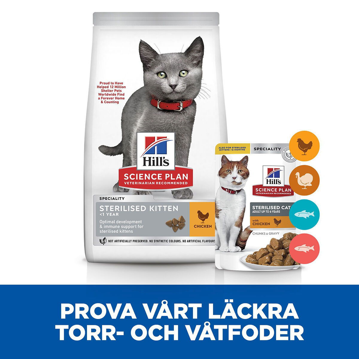 Hill's SP Cat Sterilised Kitten Chicken