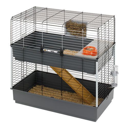 Ferplast Smådjursbur 2 Våningar
