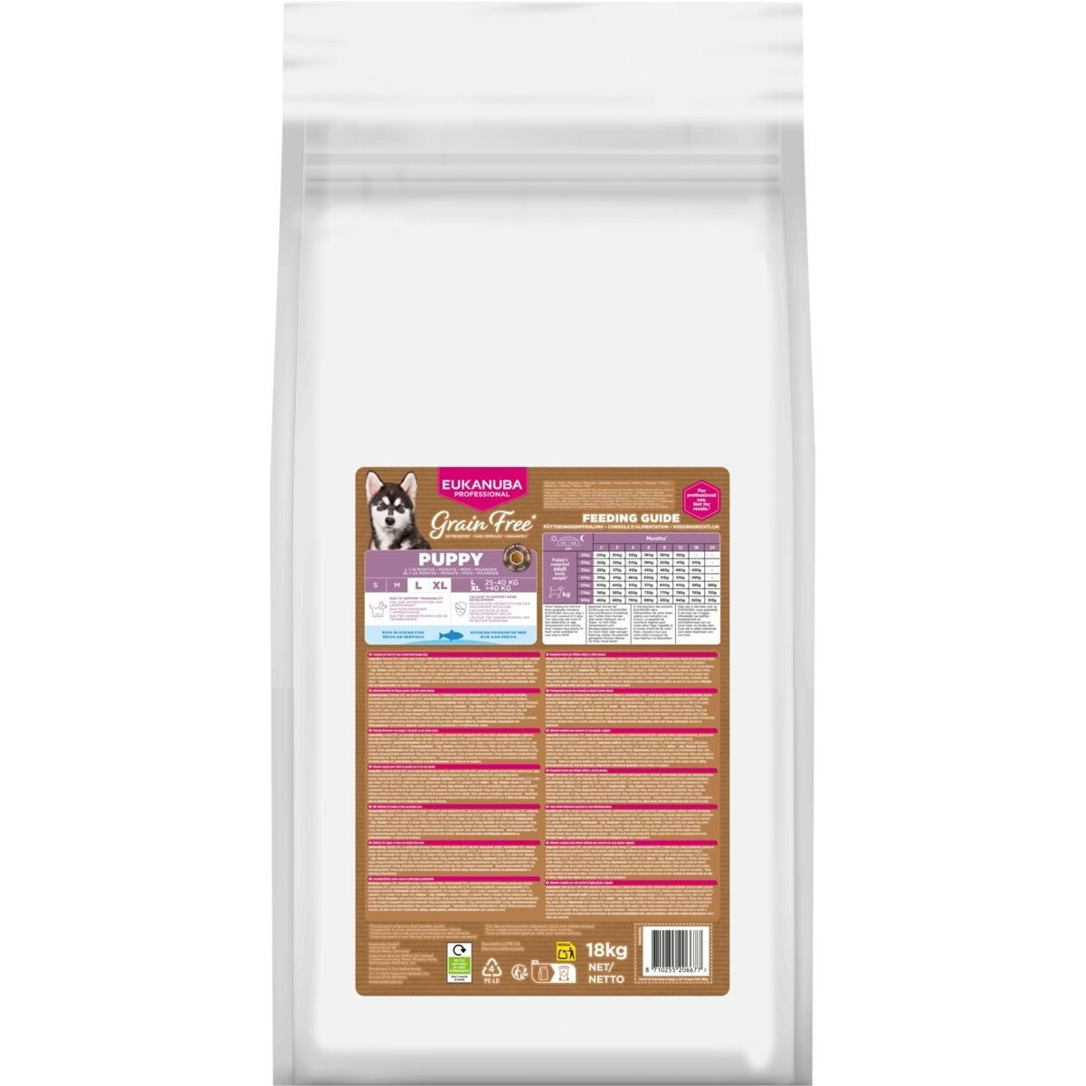 Eukanuba Grain Free Puppy & Junior Large & Extra Large Breed Ocean Fish