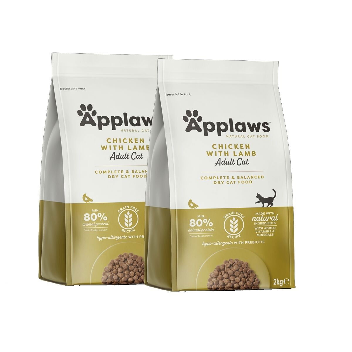 Applaws Adult Chicken &amp; Lamb 2x2 kg