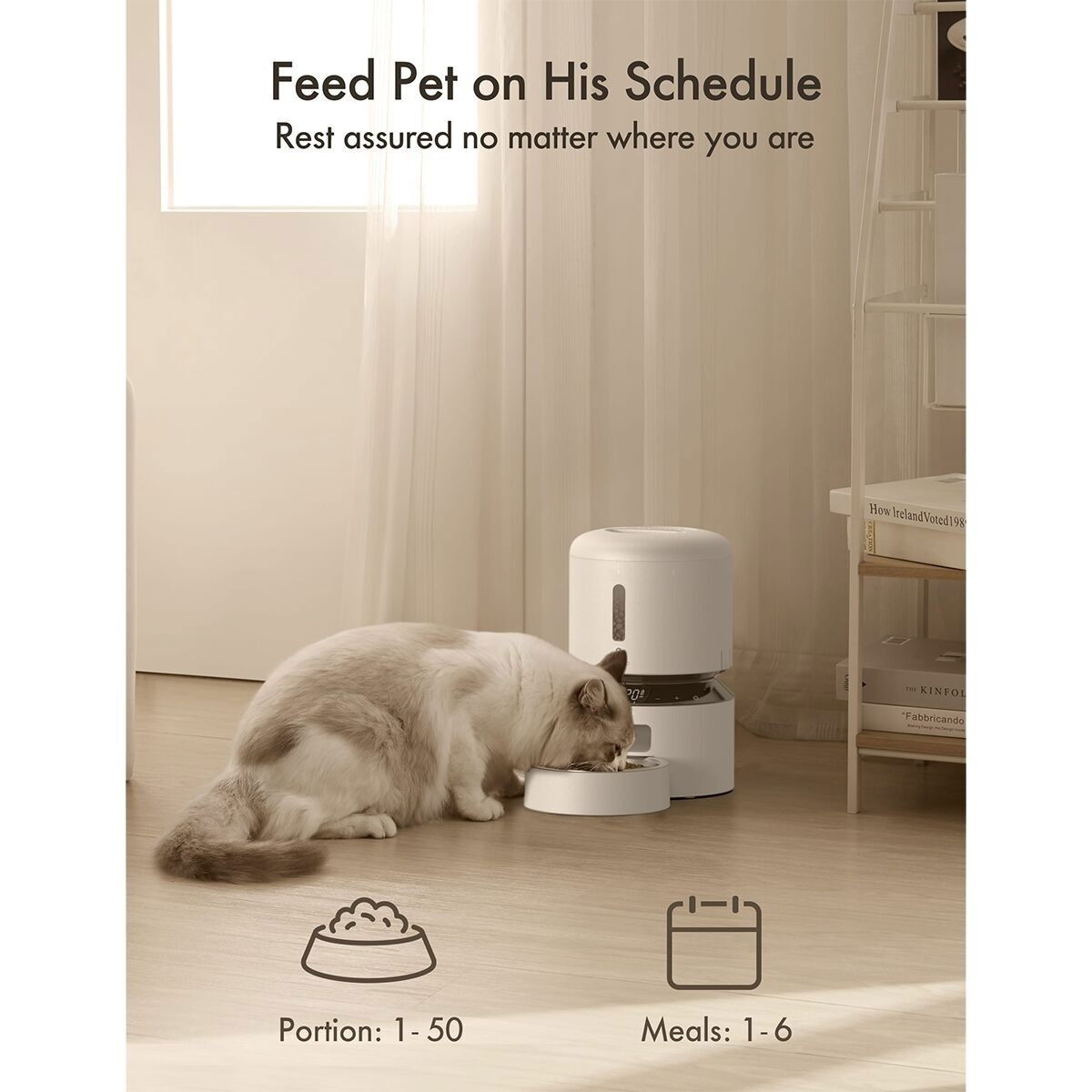 Petlibro Granary Automatic Feeder 3L White
