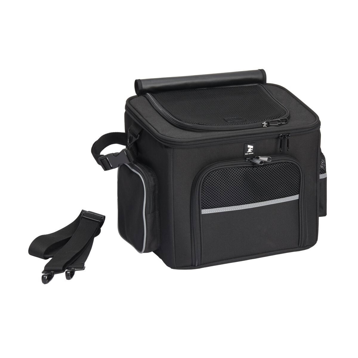 Feel Active Bicycle basket with metal rack