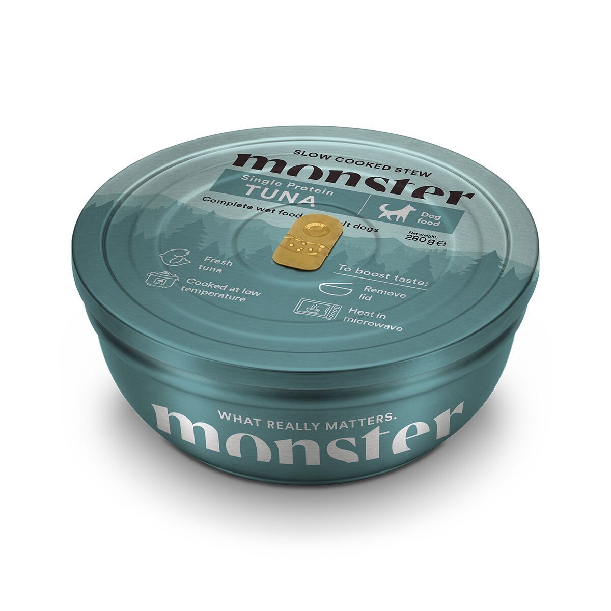 Monster Våtfoder Slow Cooked Stew Tonfisk 280 g