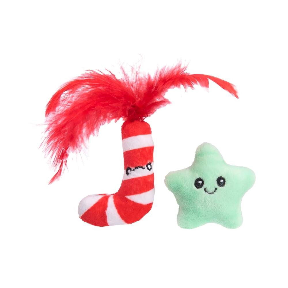 Little&Bigger Xmas Stories candy cane & star 2-pack
