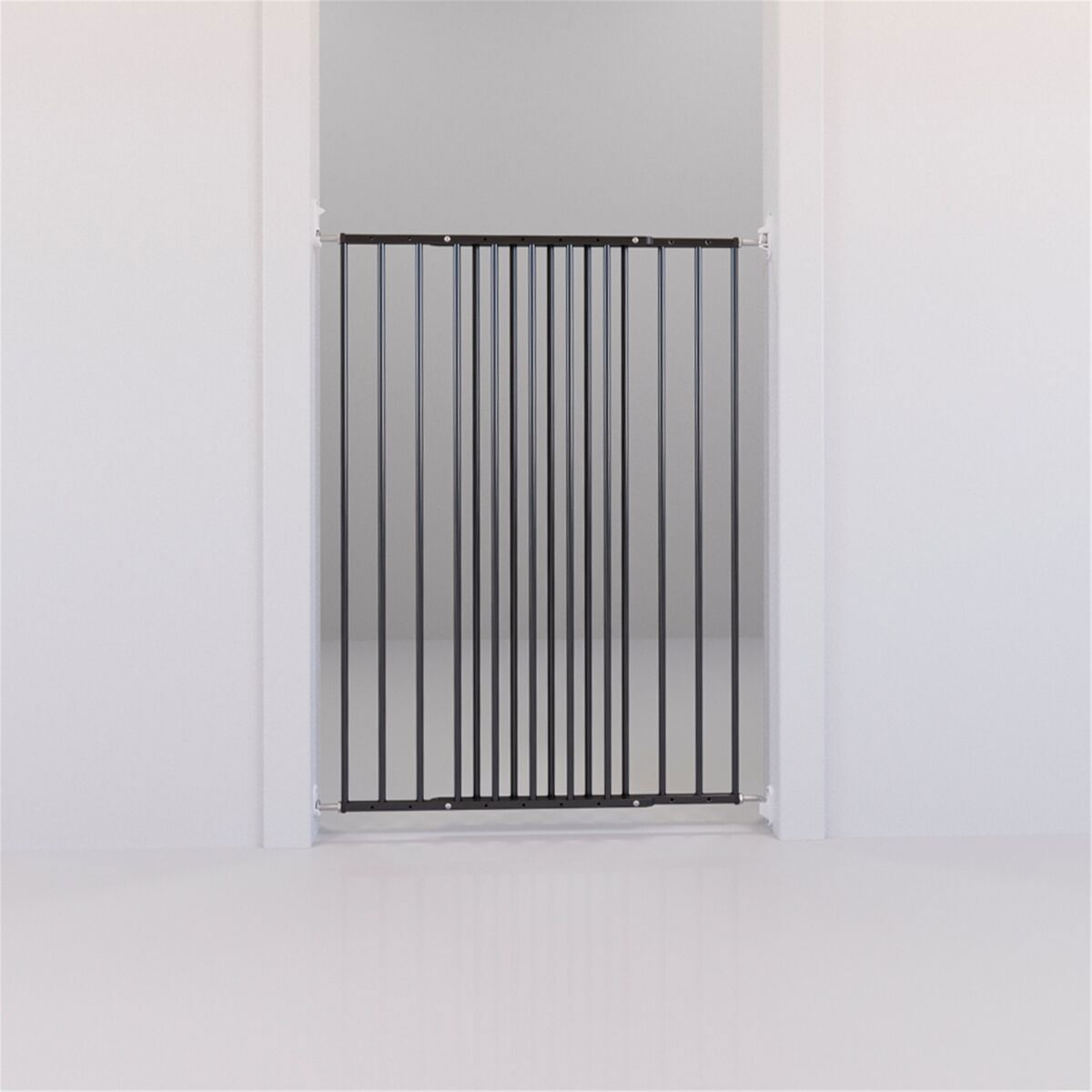 DogSpace Charlie wall mounted extending gate extra tall