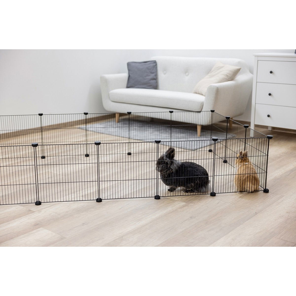 Kerbl 6 x grille elements metal