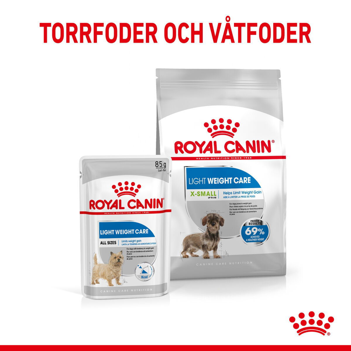 Royal Canin Light Weight Care X-small Adult torrfoder för hund