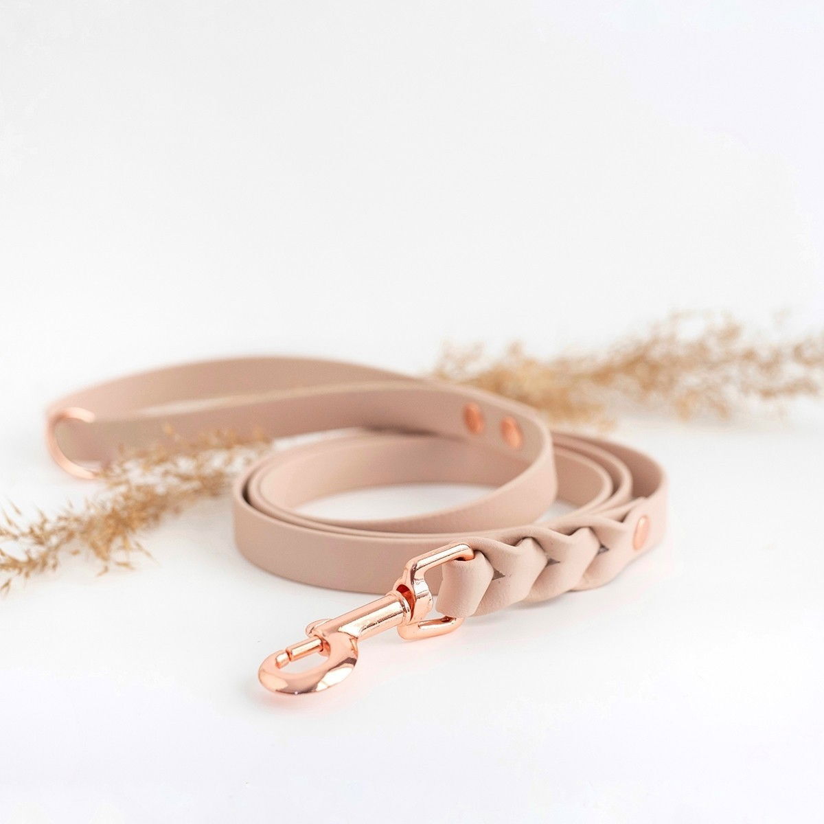 Tyylivoitto Hundkoppel Flätat Beige