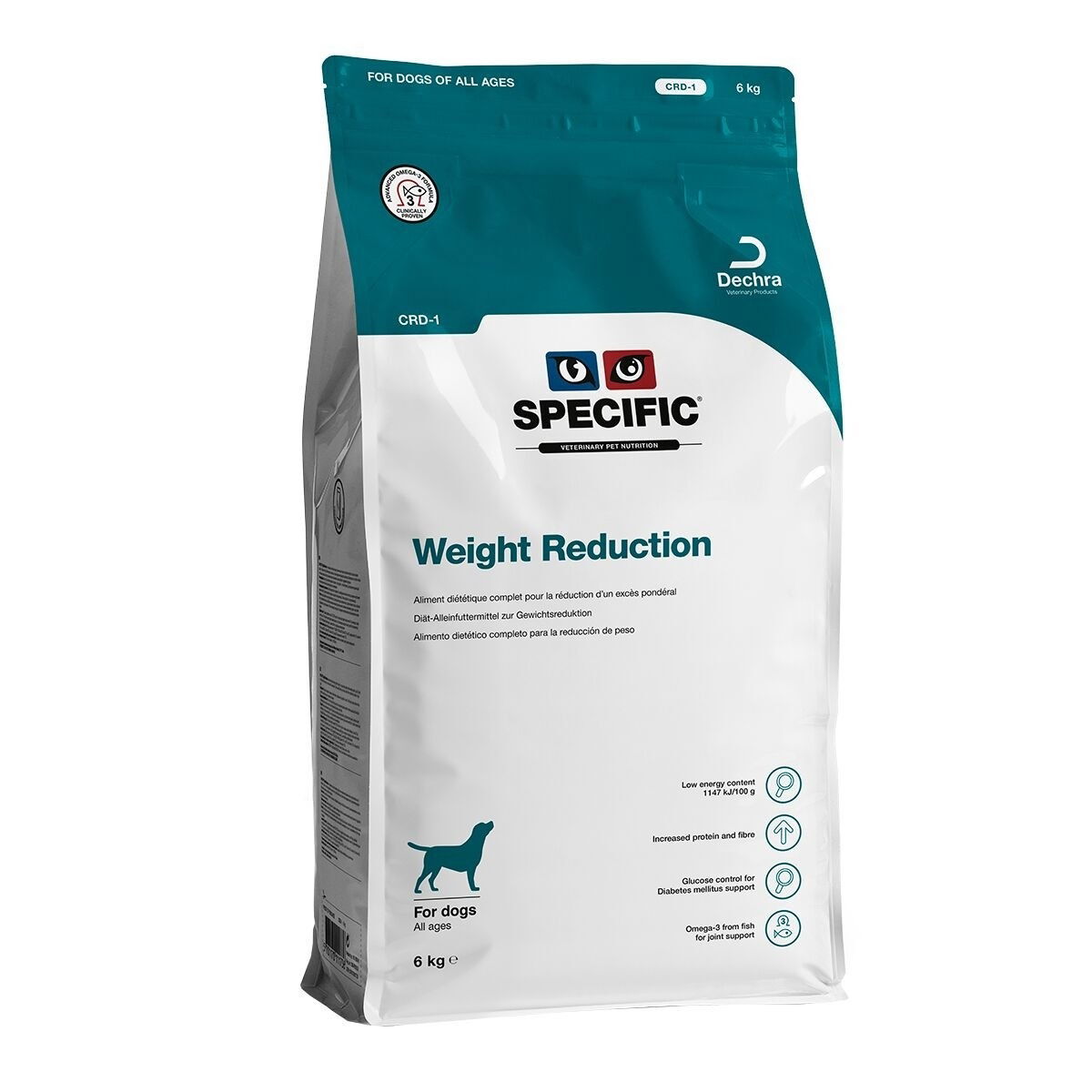 Specific Weight Reduction CRD-1 | Veterinärfoder - Veterinärfoder till hund - Veterinärfoder för övervikt hos hund | DogStyle