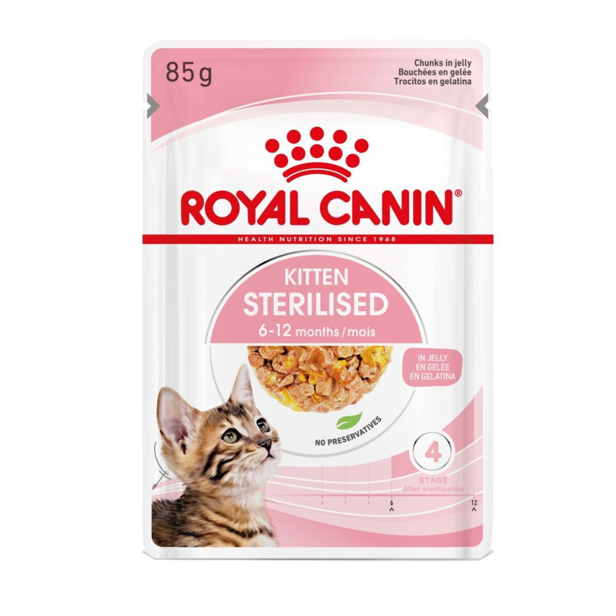 RC FHN Kitten Sterilised Jelly 12x85g