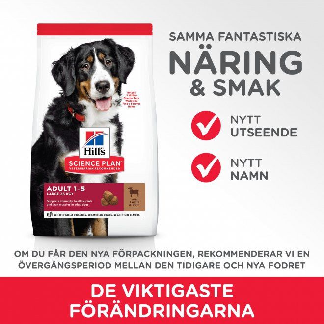 Hill's Science Plan Dog Adult Large Breed Lamb & Rice