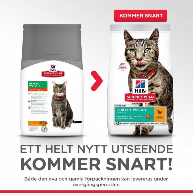 Hill's Science Plan Cat Adult Perfect Weight Chicken