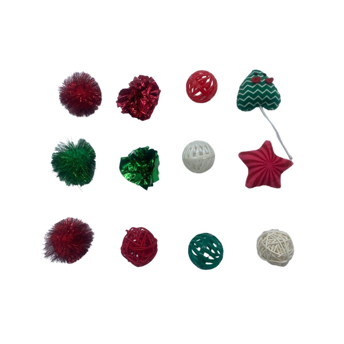 Meow&Me Happy Holidays toy stocking 12-pack