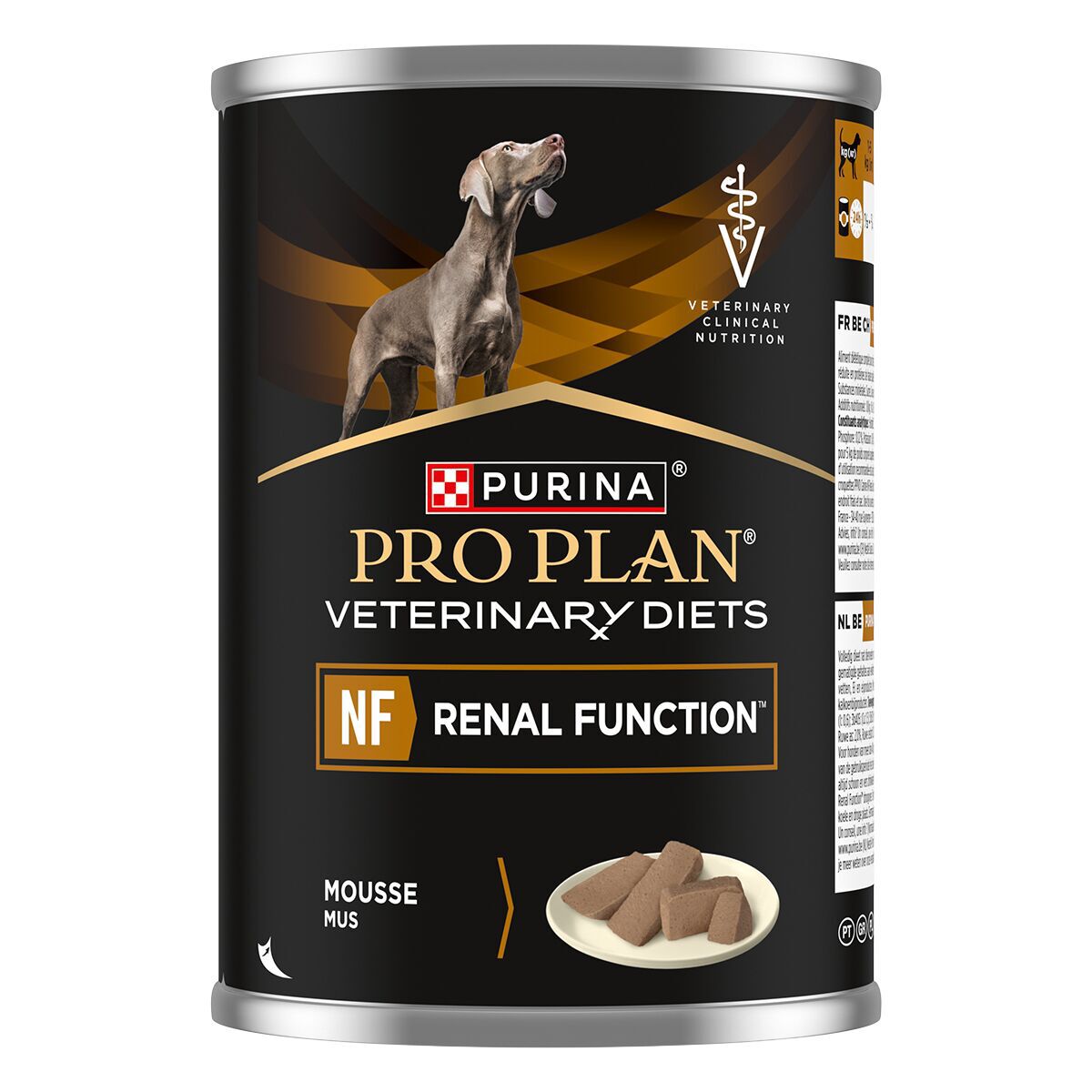 Purina Pro Plan Veterinary Diets Dog Adult NF Renal Function Mousse 400 g | Veterinärfoder - Veterinärfoder till hund - Veterinärfoder för njursjukdom hos hund | DogStyle
