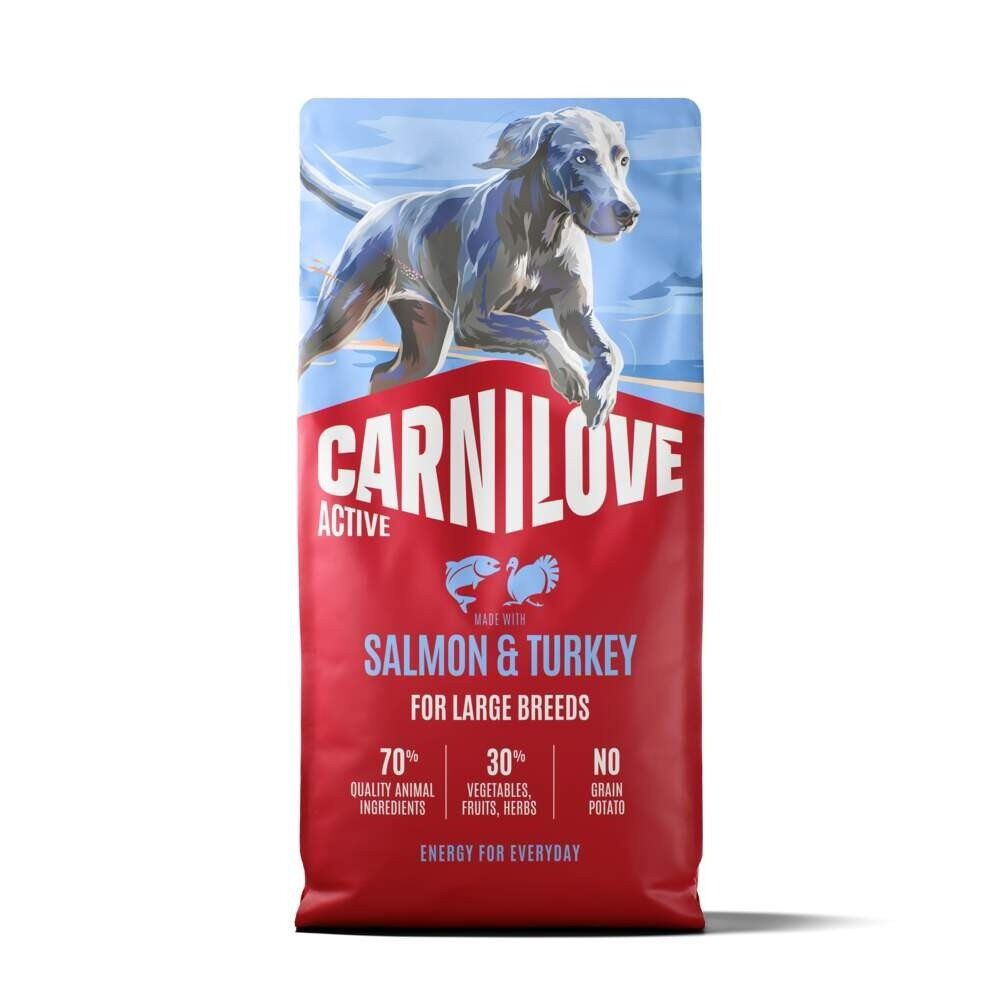 CARNILOVE Active dog dry made with salmon & turkey for large breed adults