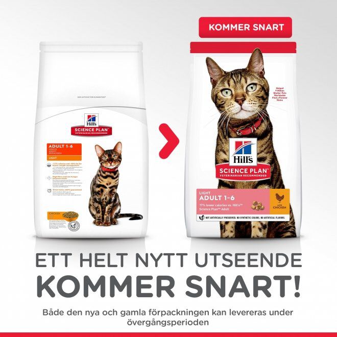 Hills Science Plan Feline Adult Light