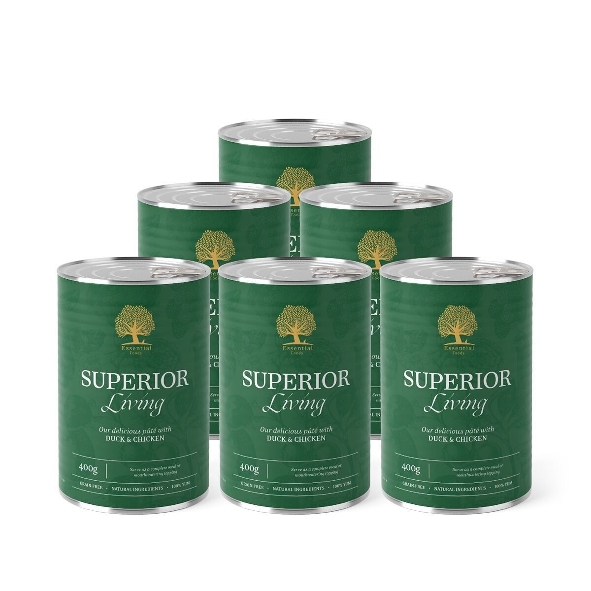 ESSENTIAL SUPERIOR LIVING PATÉ 400g