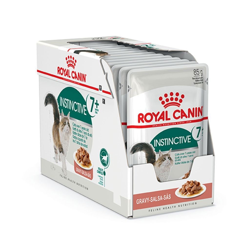 Royal Canin Instinctive 7+ Gravy Ageing våtfoder för katt
