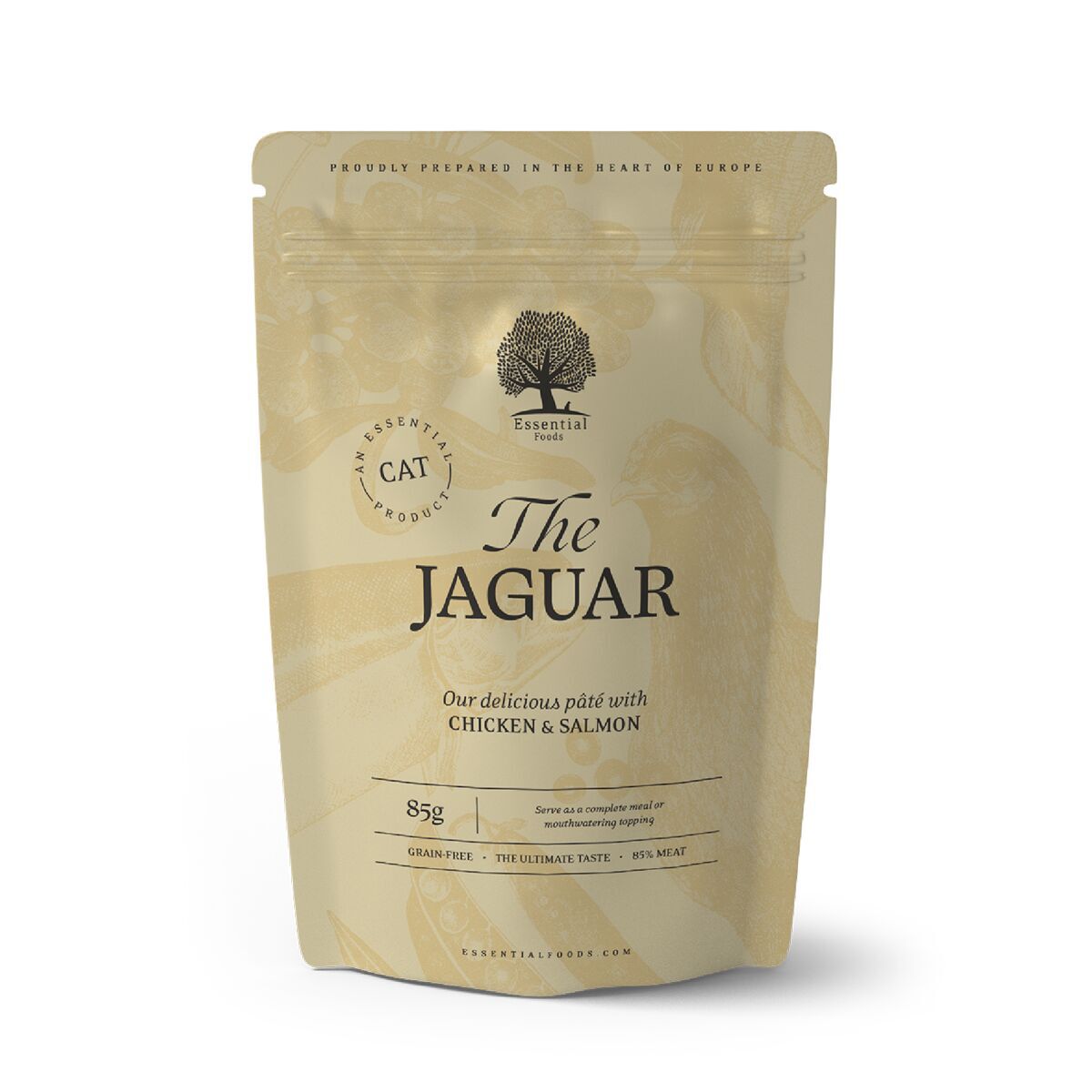 Essential Foods The Jaguar Paté Våtfoder till Katt 12x85 g | Katt - Kattmat - Våtfoder till katt | DogStyle