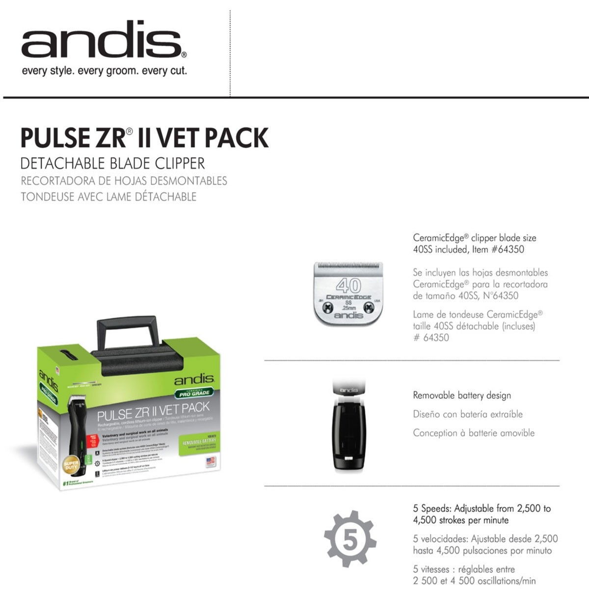 Pulse ZR II Vet Pack Model DBLC-2