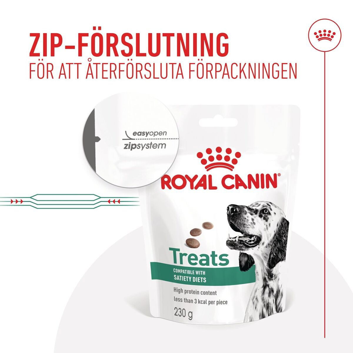 Royal Canin Veterinary Diets Dog Satiety Treats 230g