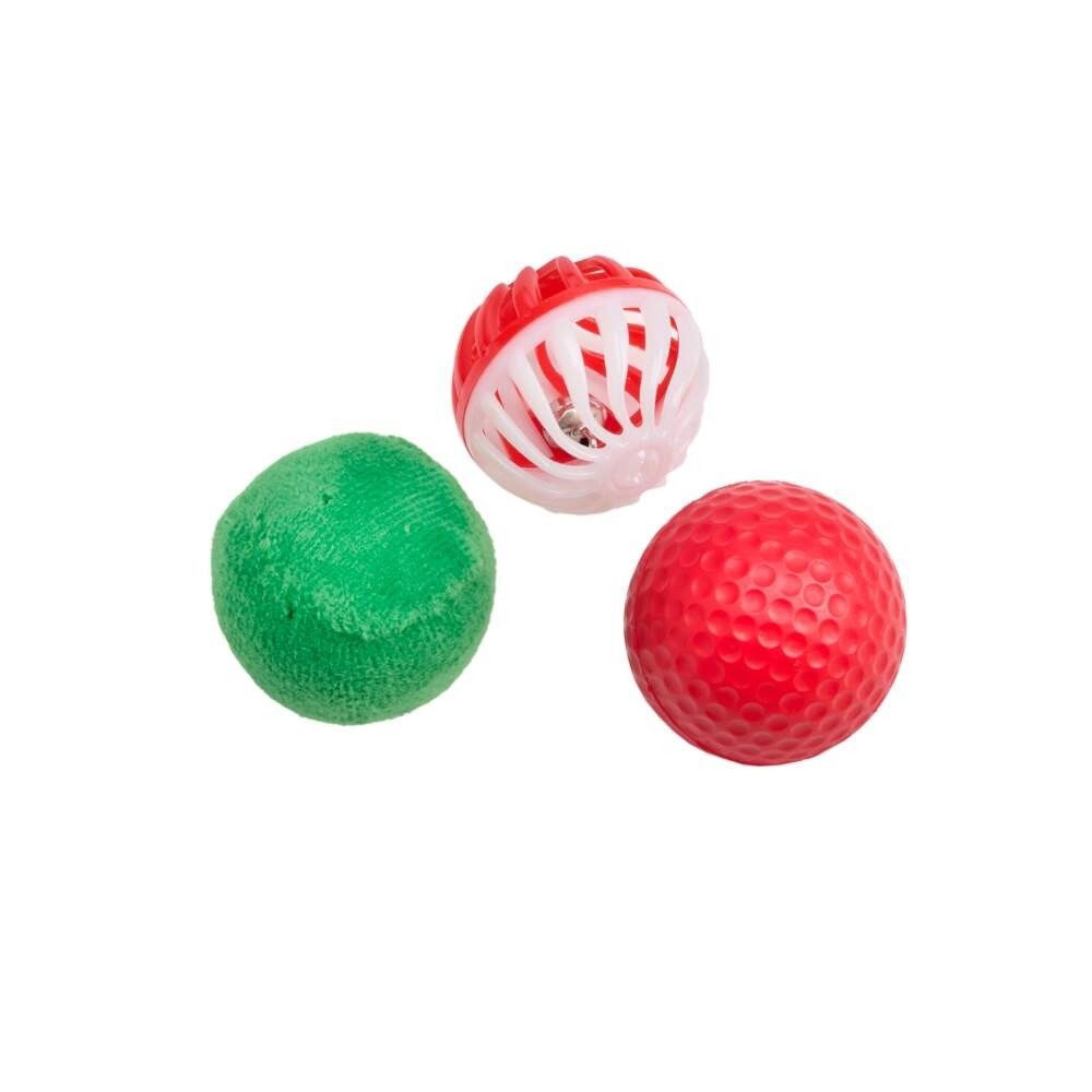Little&Bigger Seasons Classics mixed balls 3-pack red/green
