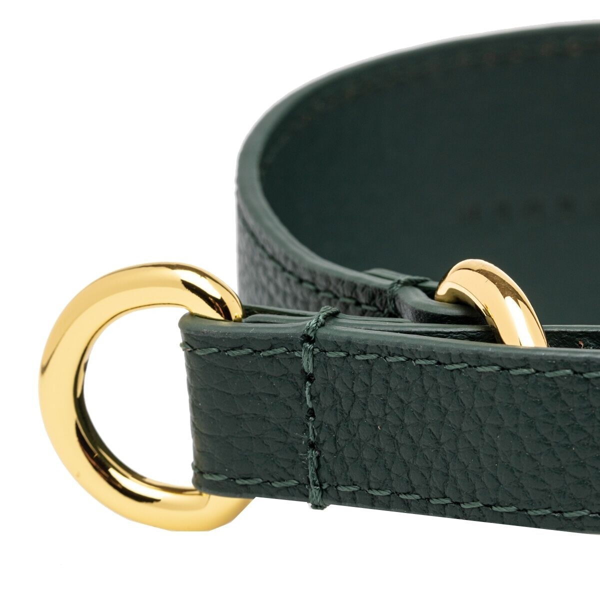 Collar of Sweden collar wide martingale green