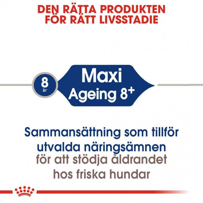 Royal Canin Maxi Ageing 8+ torrfoder för hund
