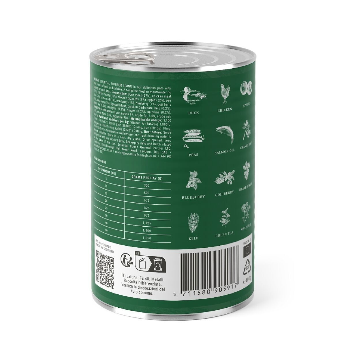 ESSENTIAL SUPERIOR LIVING PATÉ 400g