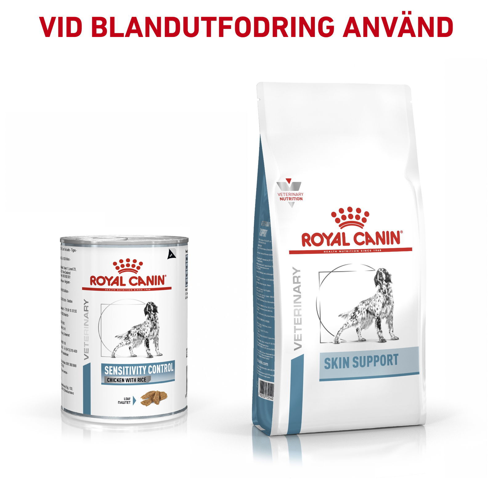 Royal Canin Veterinary Diets Derma Sensitivity Control Chicken Can våtfoder för hund