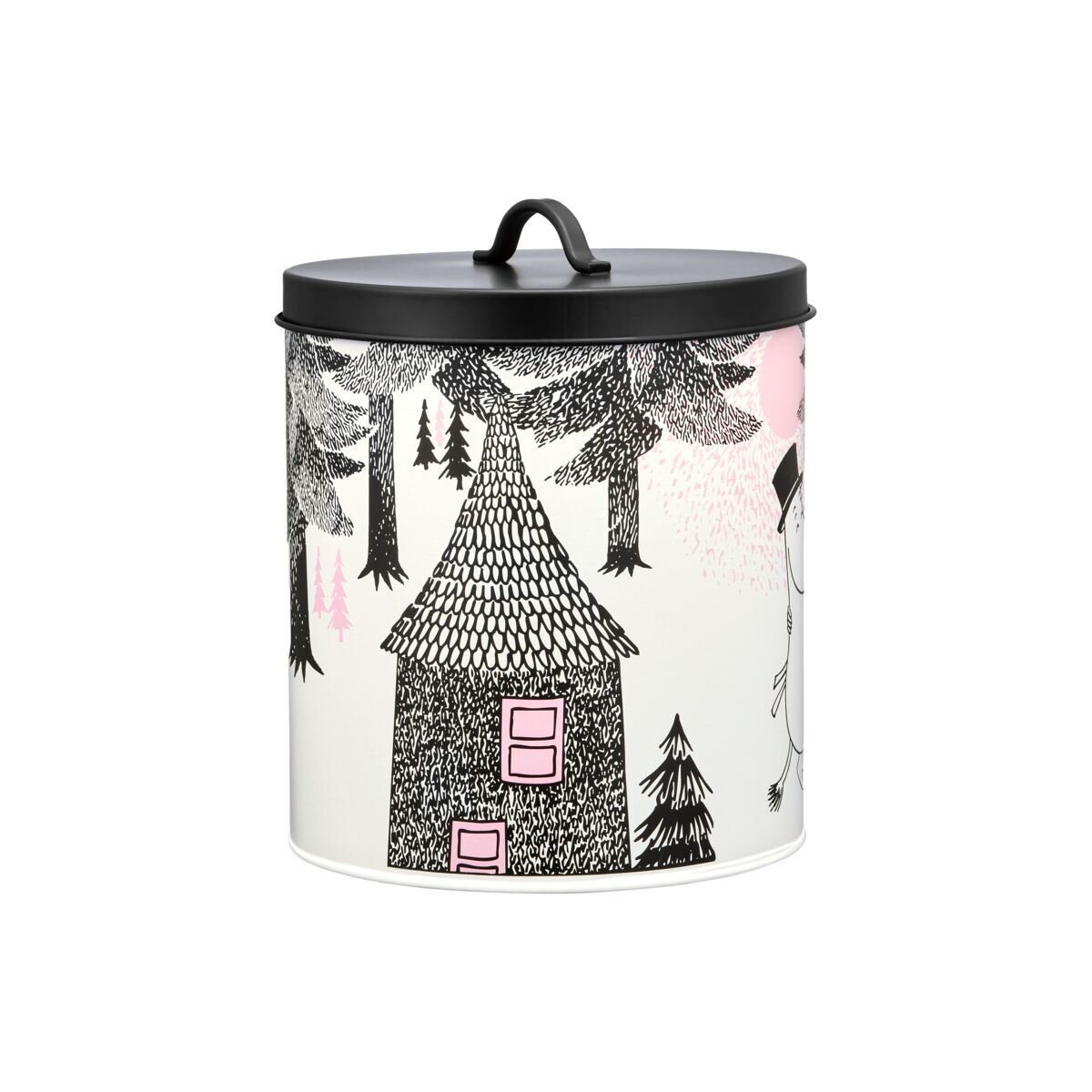Moomin for Pets Friends & Parties tin jar