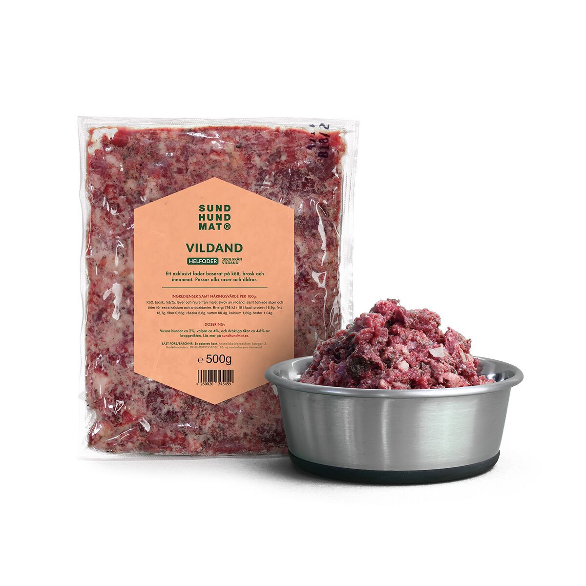 Sund hundmat Duck mix
