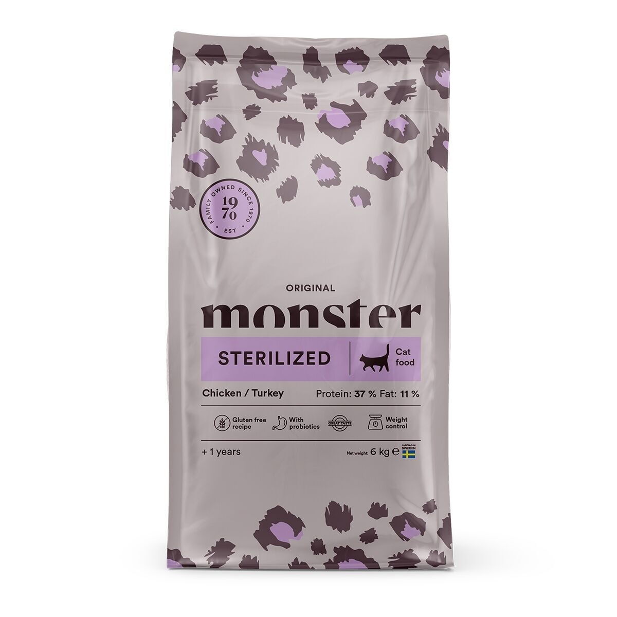 Monster Cat Adult Original Sterilized Chicken and Turkey