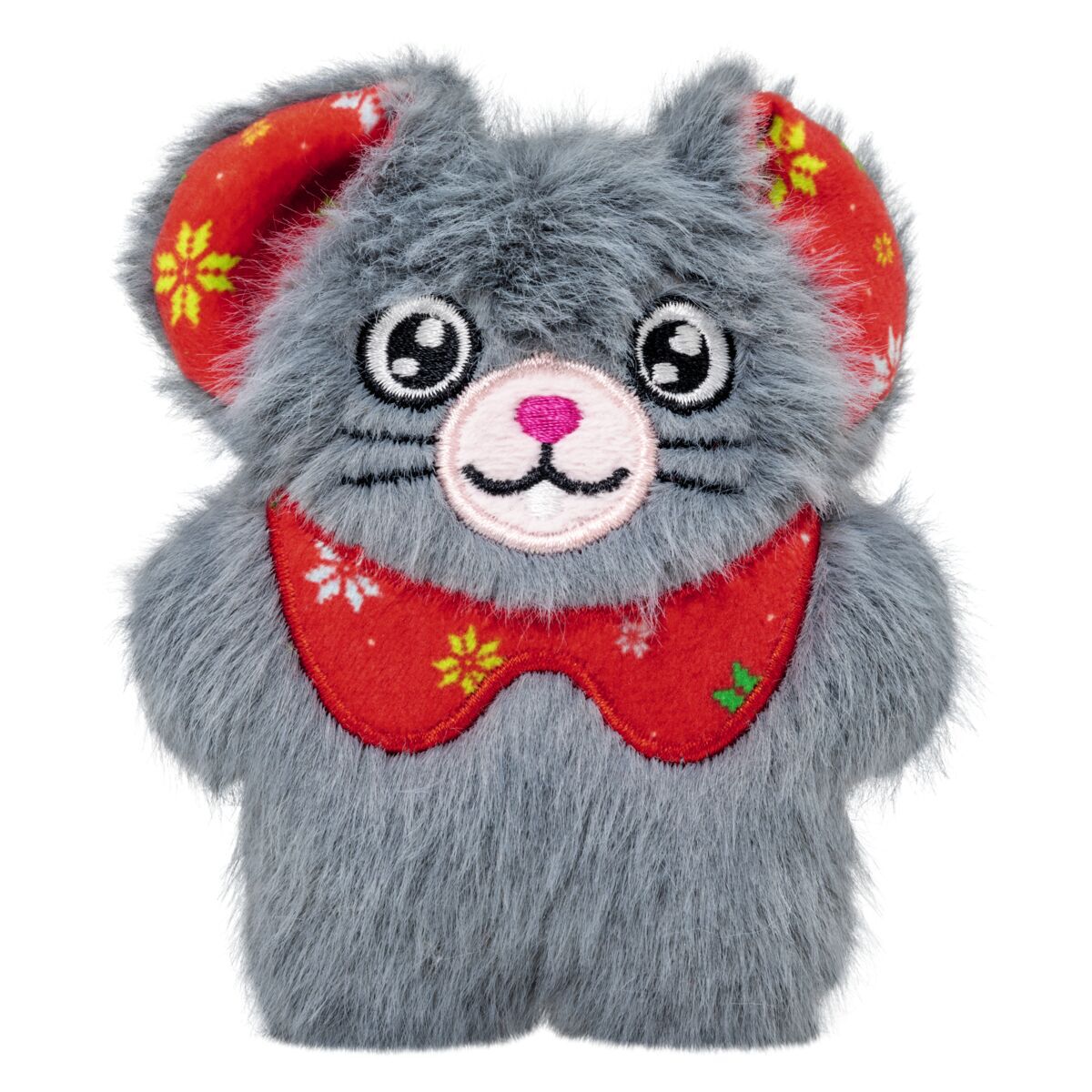KONG Holiday26 Cat Snuzzles Mus Kattleksak Gr&aring;
