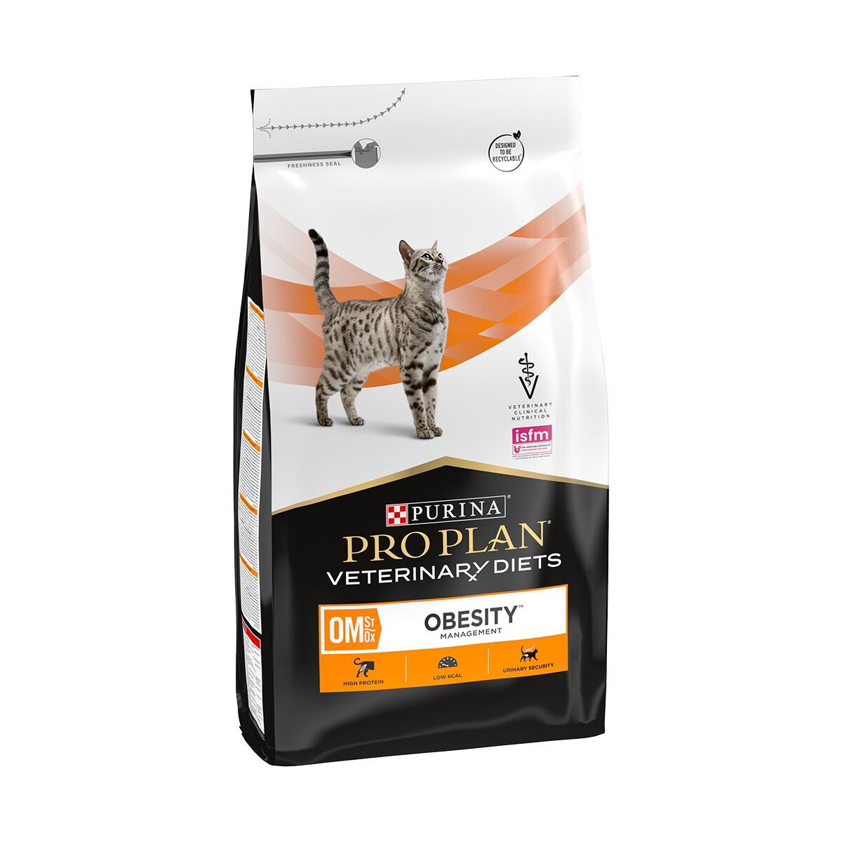 Purina Pro Plan Veterinary Diets Cat OM St/Ox Obesity Management | Veterinärfoder - Veterinärfoder till katt - Veterinärfoder för övervikt hos katt | DogStyle