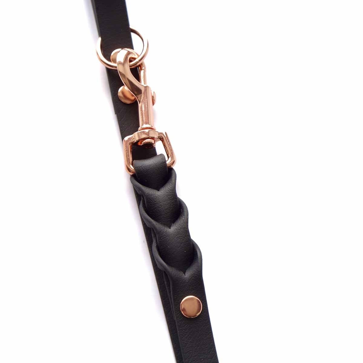 Tyylivoitto Braid leash, black