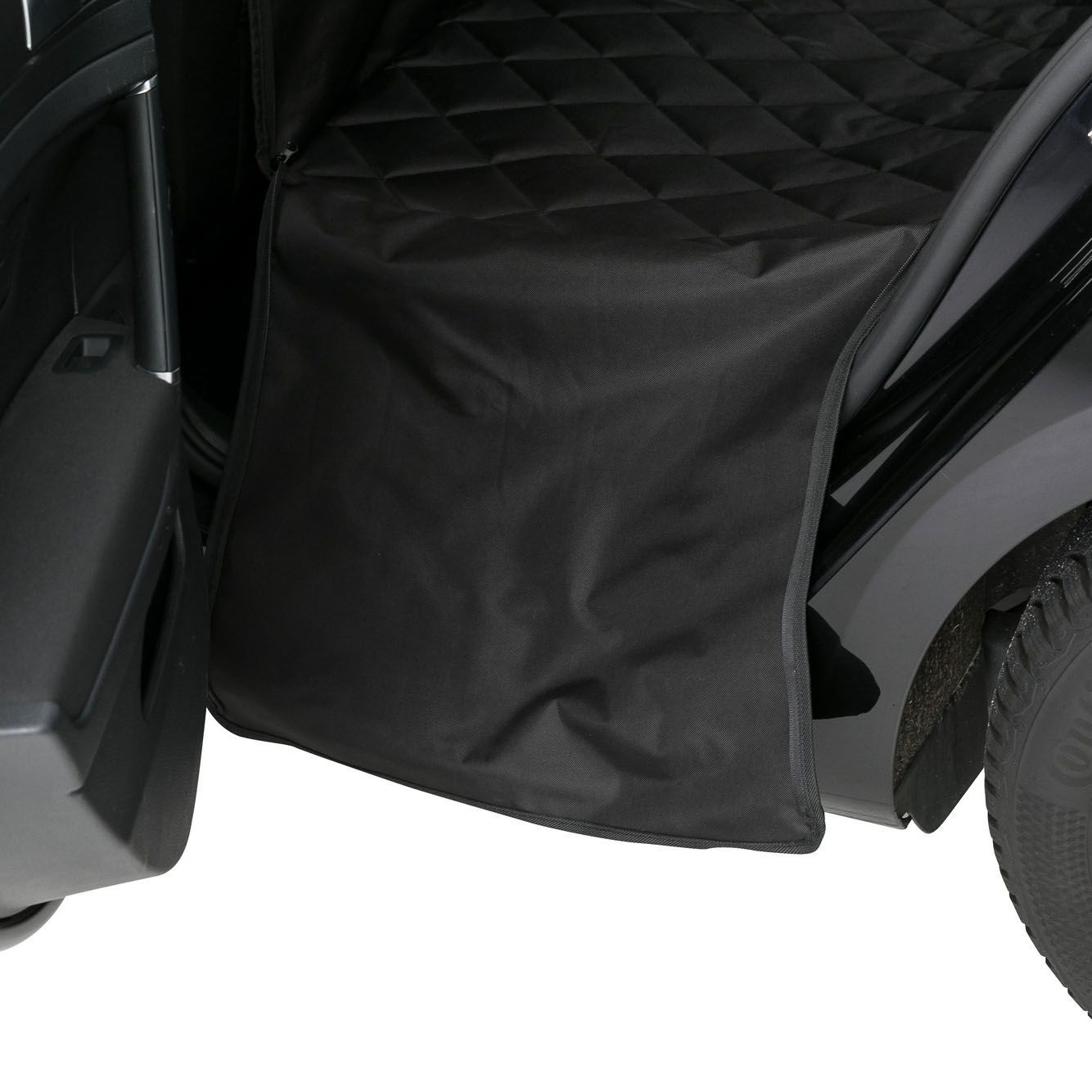 Trixie black car seat cover, 155x130cm