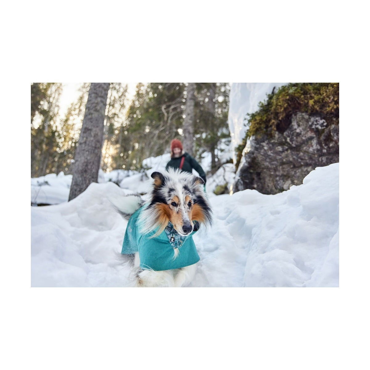 Hurtta Monsoon Coat II ECO peacock