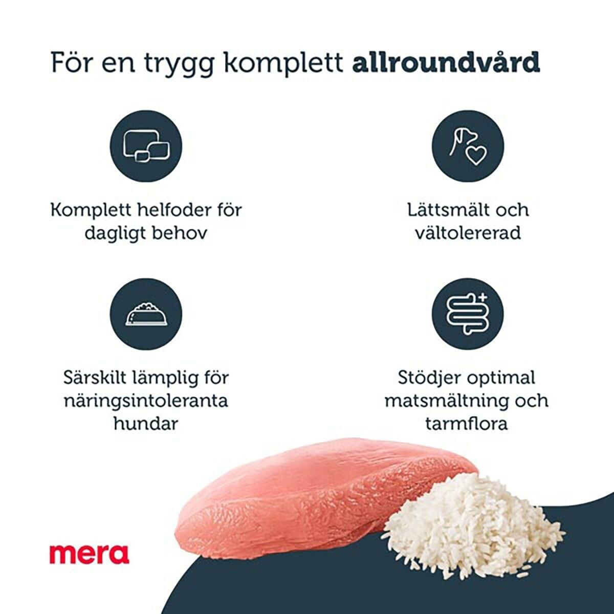 Mera Pure Sensitive Adult Turkey&Rice