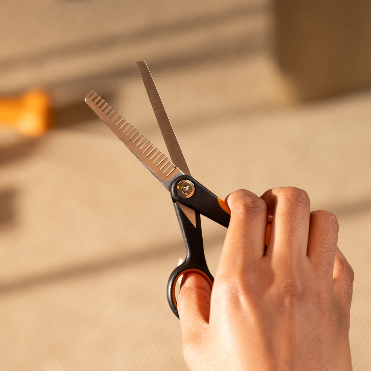 Fiskars blending scissors​ 1-sided