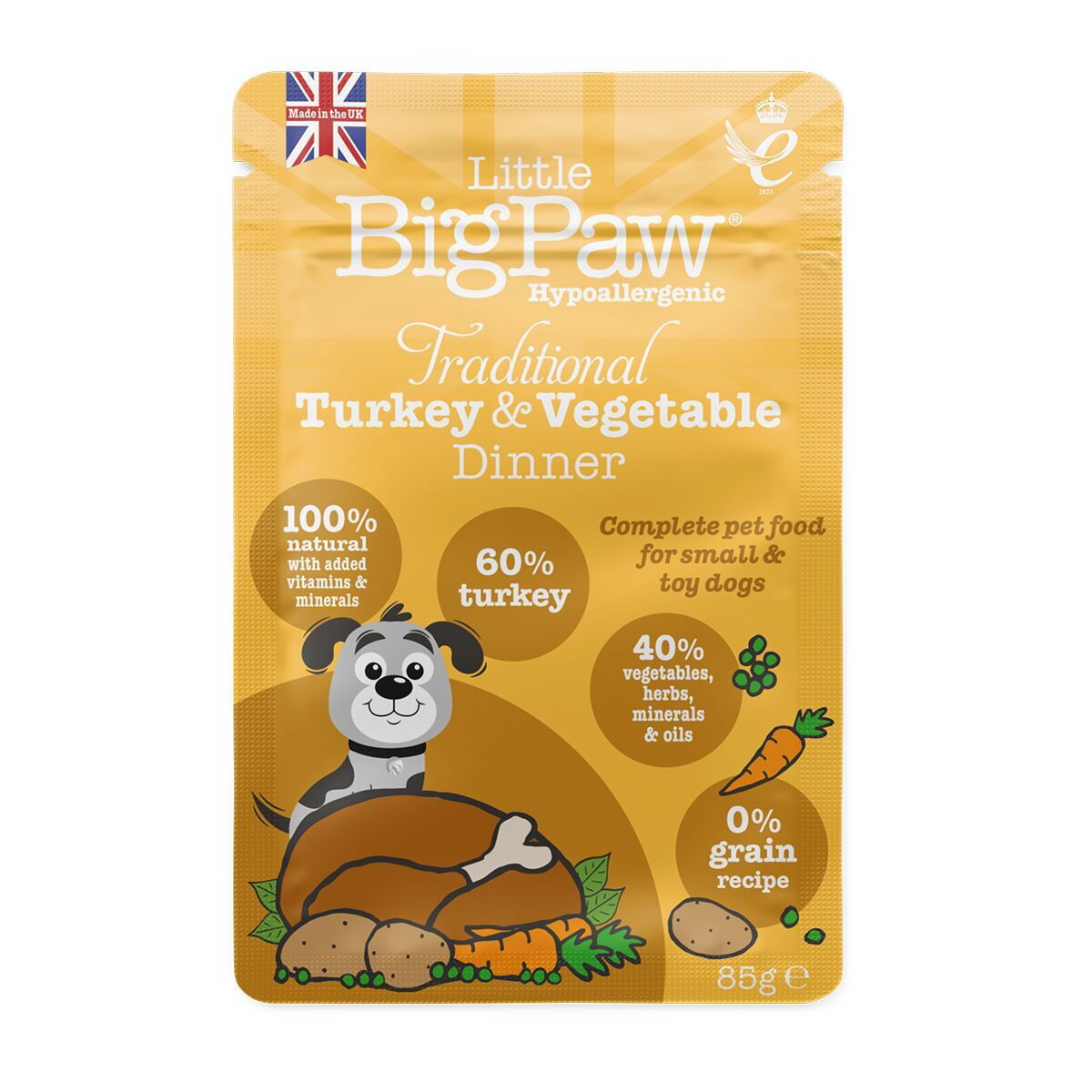 Little BigPaw Turkey & Vegetables Dinner