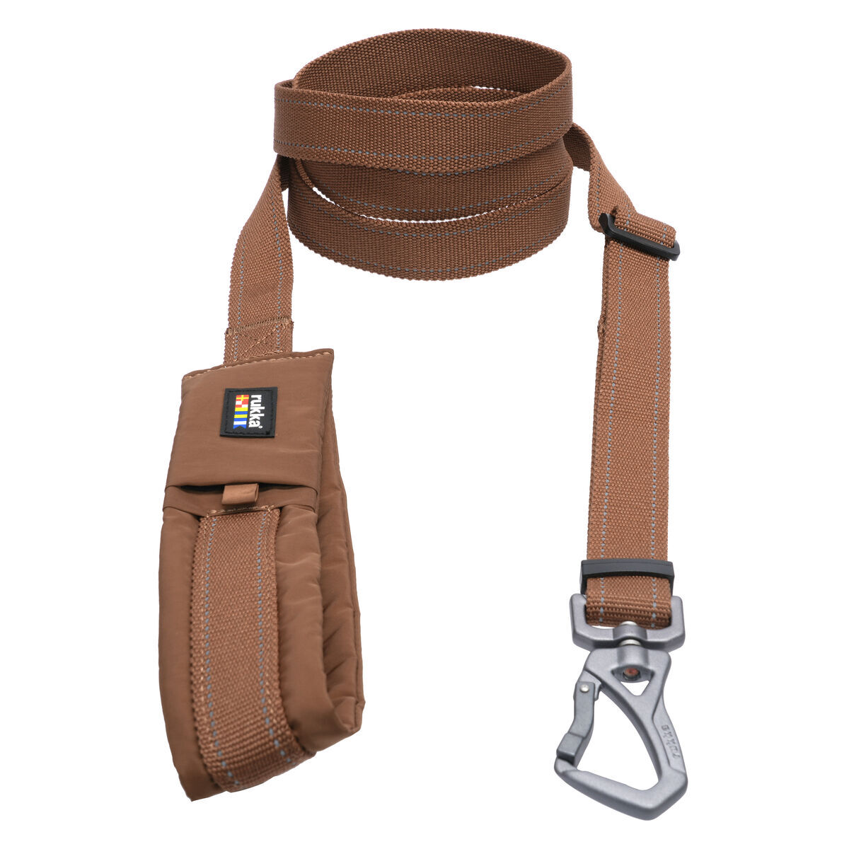 Rukka Puff Hundkoppel Brun 120-200 cm